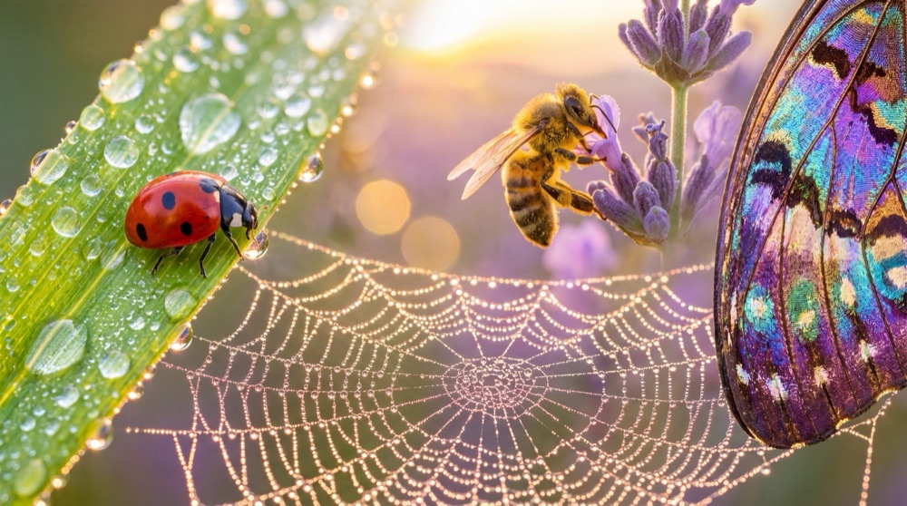 Macro Art Gallery — makro AI fotografija